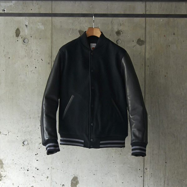 AWARD JACKET DOUBLE CLOTH TOP MELTON