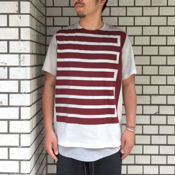 コーマ天竺 スプレーダイ クルーネック半袖 TYPE C