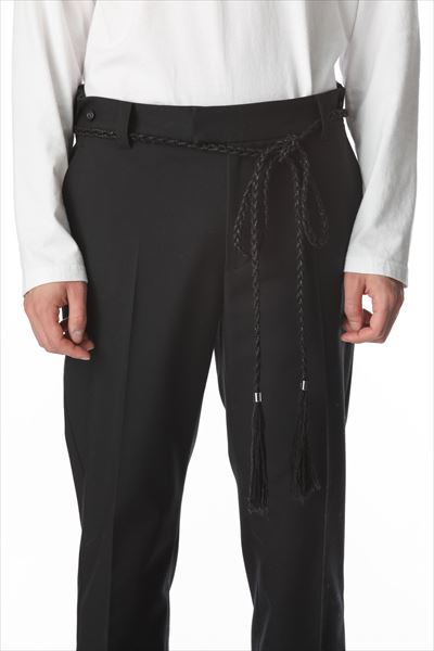 LIZARD CORD BRAID BELT