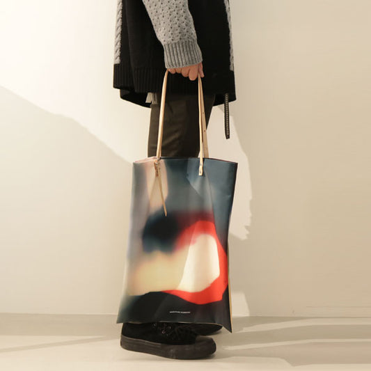 Peオックス TOTE BAG(フォトPT/X.BLACK)