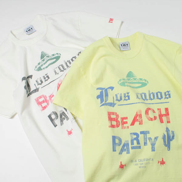 S/SL ラフィー天竺TEE (BEACH PARTY)