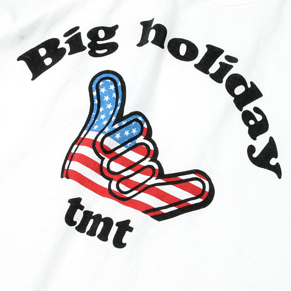 S/SL ラフィー天竺TEE (U.S.FLAG ALOHA)