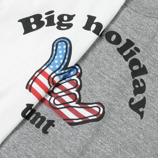 S/SL ラフィー天竺TEE (U.S.FLAG ALOHA)