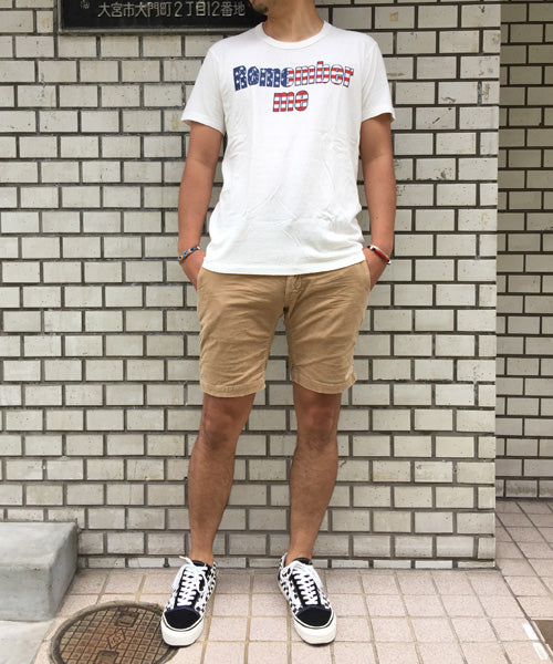 S/SL ラフィー天竺TEE (U.S.FLAG REMEMBER ME)