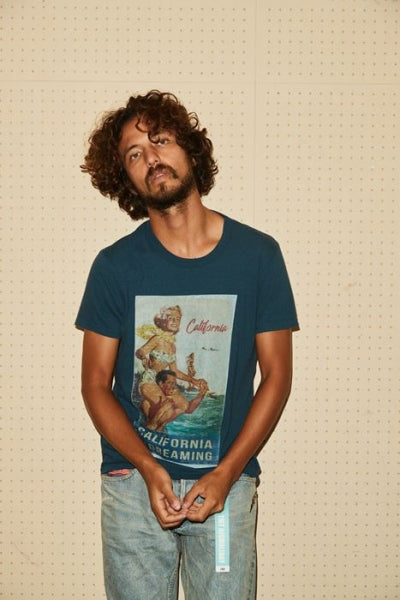 S/SL ラフィー天竺TEE (VINTAGE POSTER)