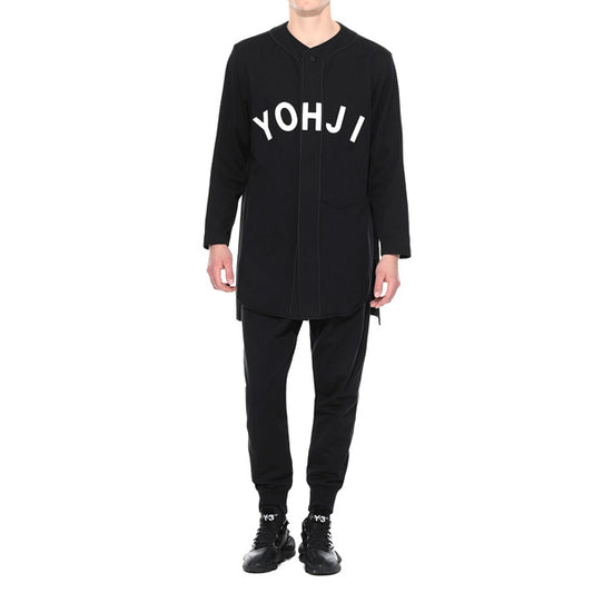 Y-3 Yohji Letters Baseball Shirt