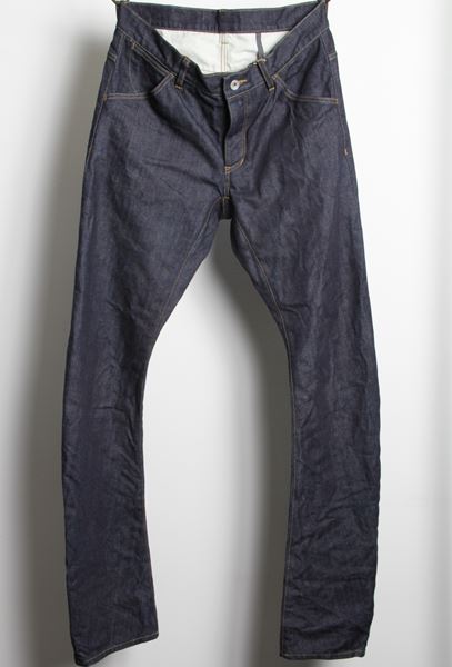 13,5ozインディゴデニム カーブパンツ