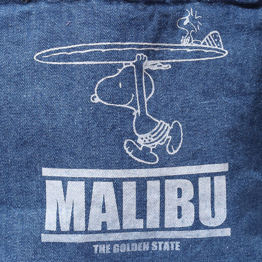 PEANUTSxTMT DENIM MINI BAG (MALIBU)