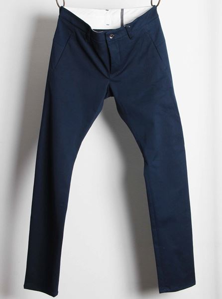 コットンストレッチチノ カーブパンツ