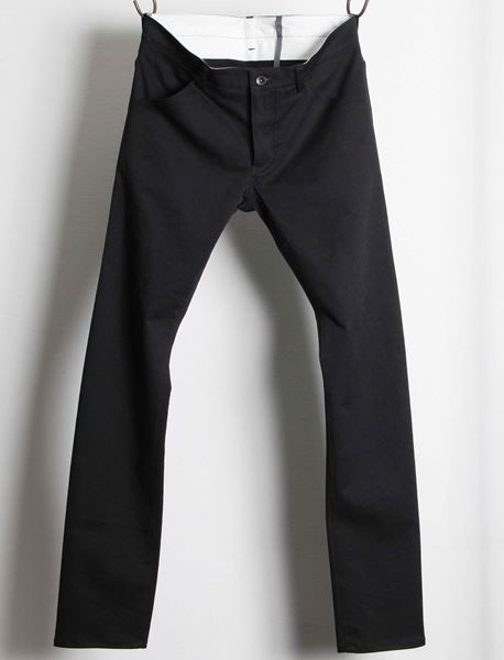 コットンストレッチツイル カーブパンツ