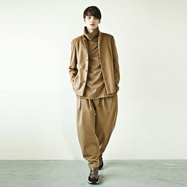 クールマックスモクロディスウェード タートルネックL/S