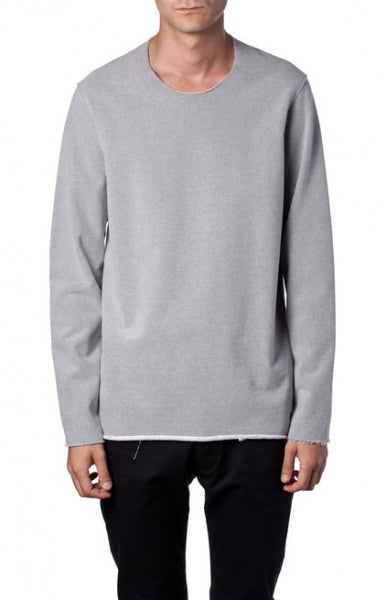 ライトハイバルキーCo/Ac裏毛 クルーネックL/S