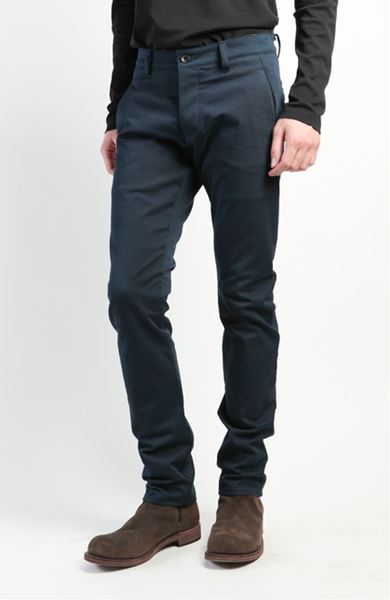 コットンストレッチチノ カーブパンツ