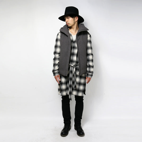 20/-TOP ワッフル UネックL/S