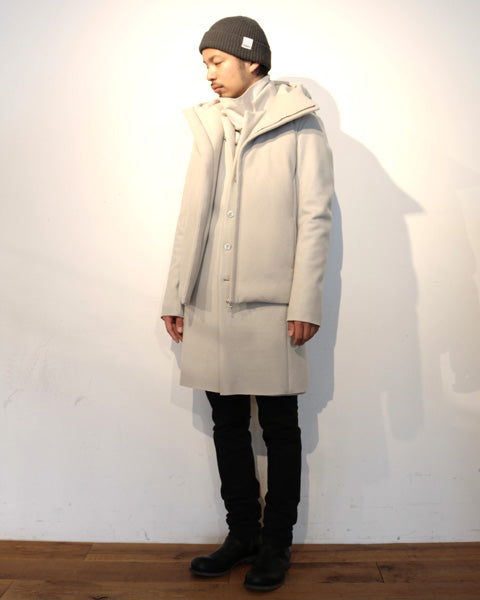 クールマックスモクロディスウェード タートルネックL/S