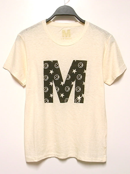 short sleeve vintage style t-shirts (M monogram)