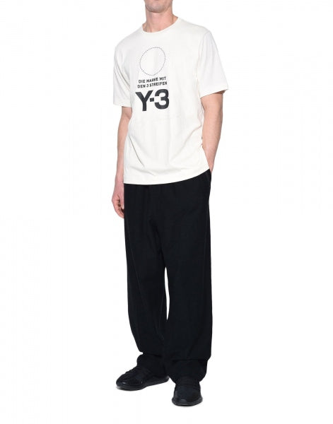 Y-3 Stacked Logo Tee