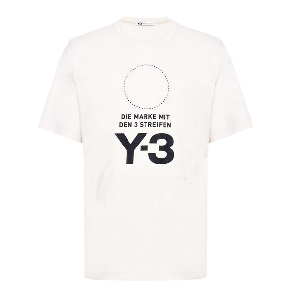 Y-3 Stacked Logo Tee