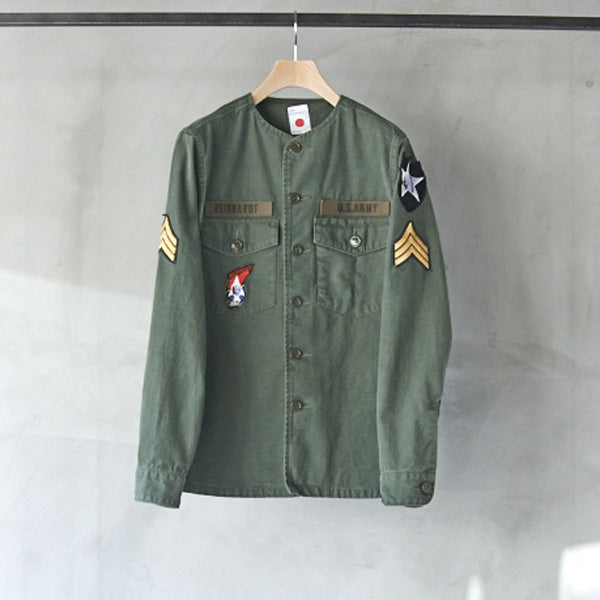 COLLARLESS JL UTILITY SHIRTS