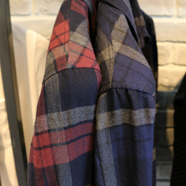 HERRINGBONE CHECK シャツ
