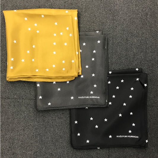 シルクツイル プリントシルクスカーフ (STAR DUST)