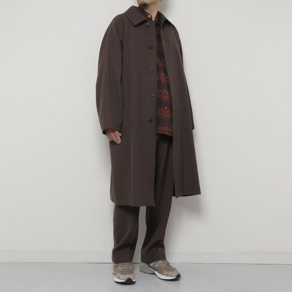 COMFORT FIT BAND COLLAR SHIRT SOKTAS CHECK VIYELLA