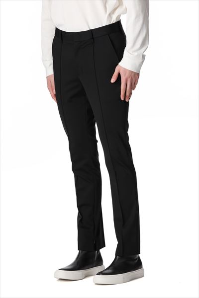 COW LEATHER BACK ZIP SNEAKERS