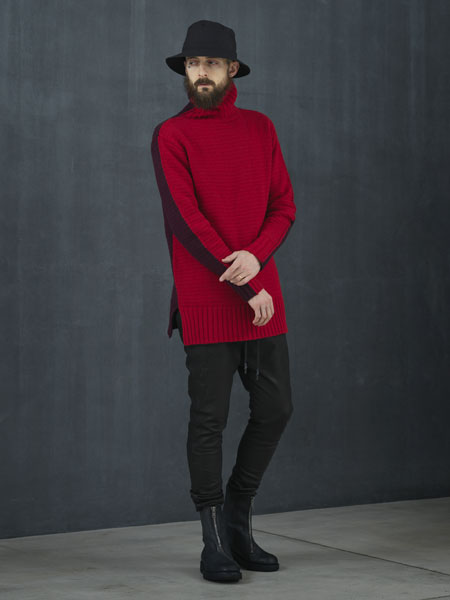 SOLID LEATHER JERSEY