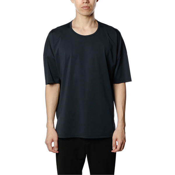 ライトマットストレッチジャージ クルーネックドルマンS/S