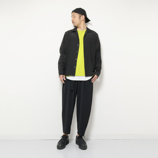 Cu/Coローン オープンカラーシャツL/S