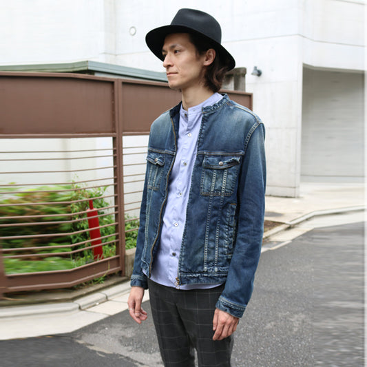 COTTON/LYOCELL DENIM Gジャン