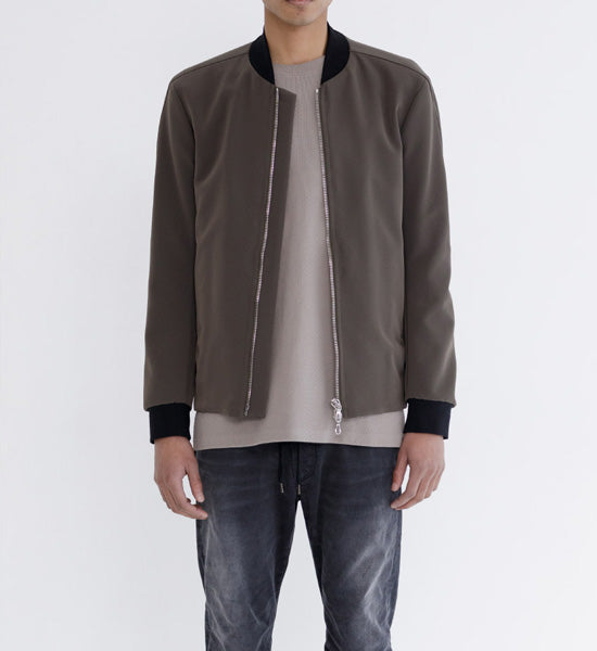 ハニカムワッフルダブルフェイス クルーネックL/S