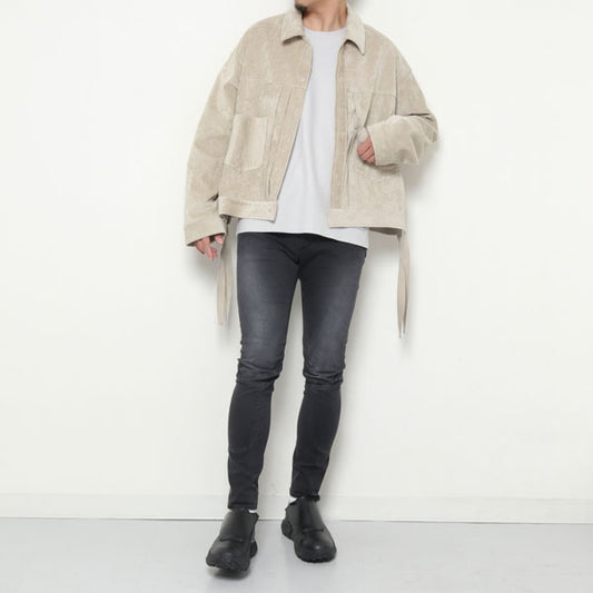 カルゼコール トラッカージャケット