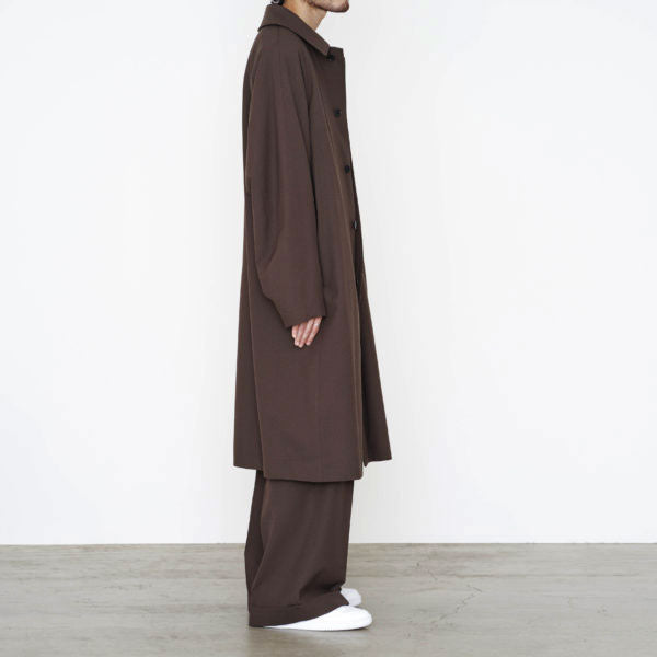 別注RAGLAN MINIMALIST COAT ORGANICWOOL SURVIVALCLOTH