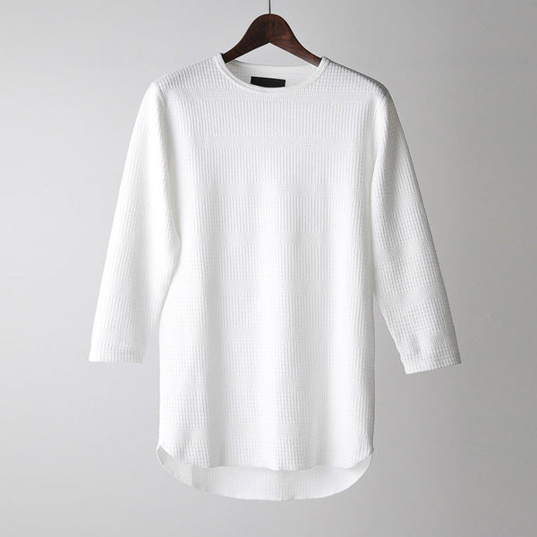 TRANSFER WAFFLE 7分袖