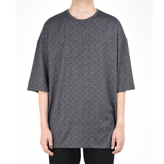 SUPER BIG T-SHIRT 40/2 T-CLOTH LEOPARD柄