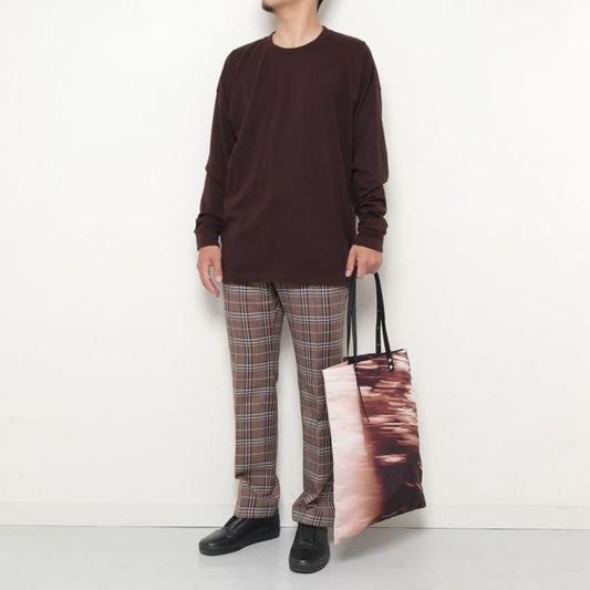 無撚糸 x MVCリバー天竺 クルーネックL/S