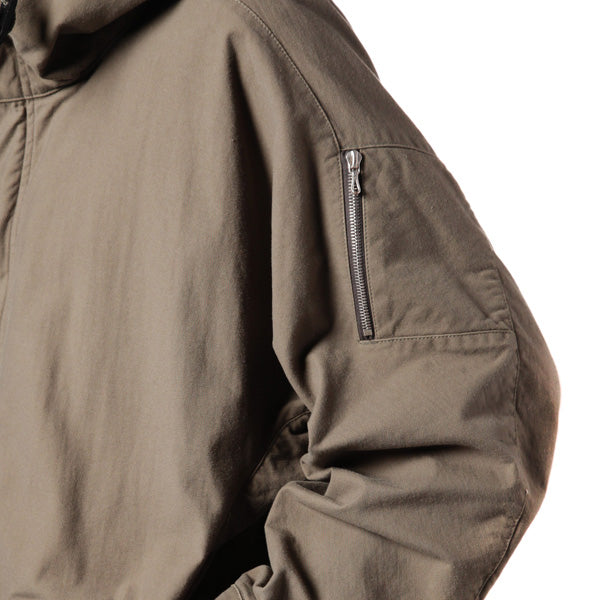 C/Nミリタリーバックサテン モッズコート