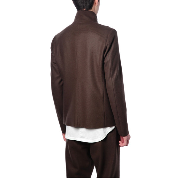 カシミヤ混ニットフラノ 3Bジャケット