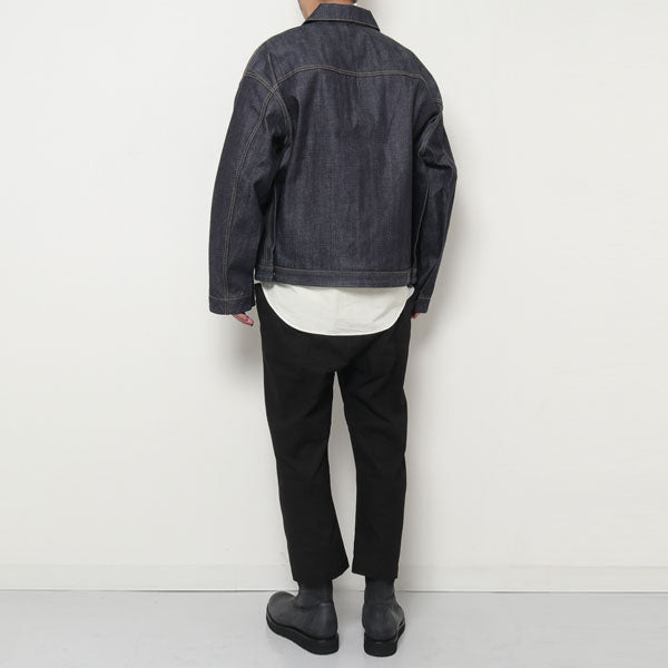 12.5ozセルヴィッチデニム トラッカージャケット
