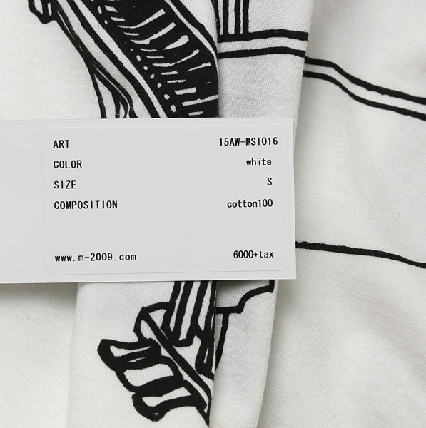 s/s vintage style t-shirt(showatanabexROLLINS byM)