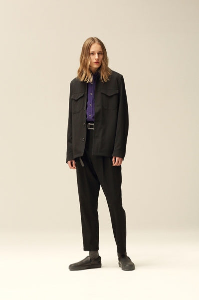 オフスケールギャバワッシャー ワイドジョッパーズパンツ