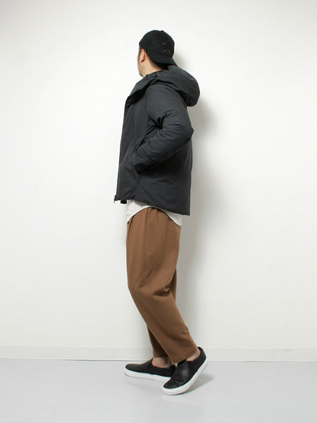 ウォッシャブルウール天竺 クルーネックL/S