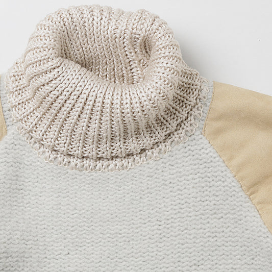 ローゲージブークレニット タートルネック