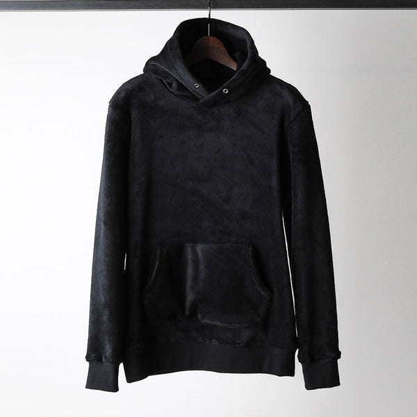 VELOUR BOMBER プルオーバーパーカー