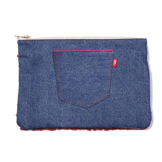 NATIVE U.S.FLAG CLUTCH BAG