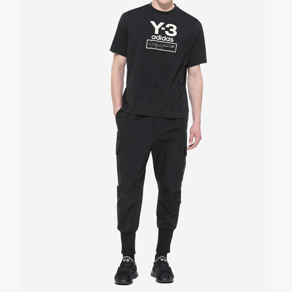 Y-3 Stacked Logo Tee