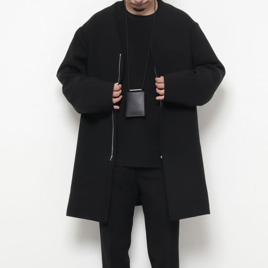 PE/RY DOUBLE CLOTH CREW NECK PULLOVER L/S