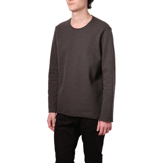 バルキー裏毛 クルーネックL/S