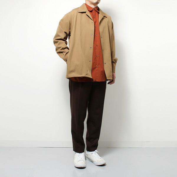 COACH SHIRTS ORGANIC WOOL GABERDINE